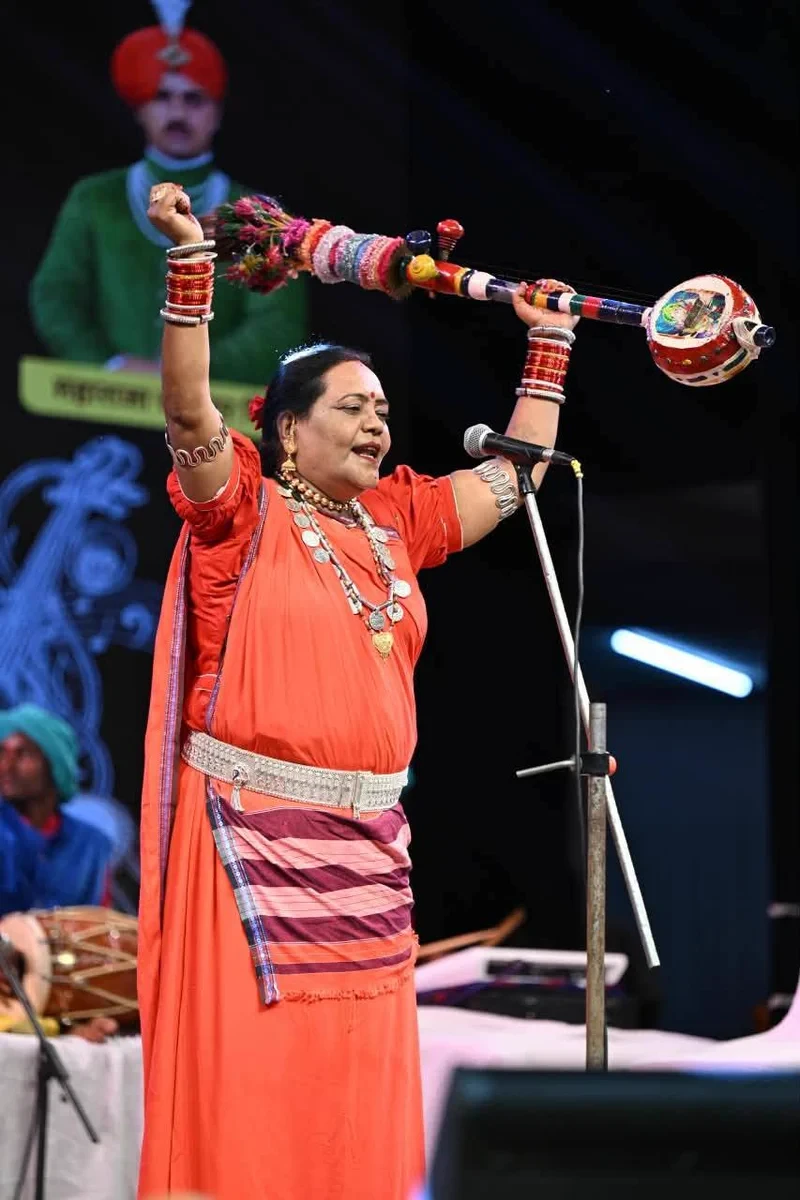 पद्मश्री उषा बारले (कापालिक शैली पंडवानी गायिका)