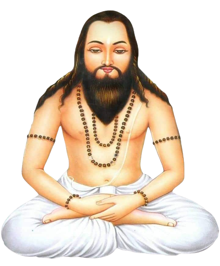 परम पूज्य संत शिरोमणि बाबा गुरु घासीदास जी पावन स्वरूप — गिरौदपुरी धाम
